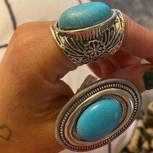 Turquoise rings